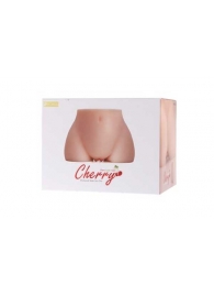 Мастурбатор-полуторс Cherry с вибрацией и двумя любовными тоннелями - KOKOS - в Таганроге купить с доставкой