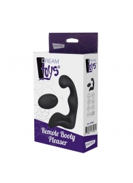 Черный вибромассажер простаты REMOTE BOOTY PLEASER - Dream Toys - в Таганроге купить с доставкой