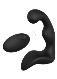 Черный вибромассажер простаты REMOTE BOOTY PLEASER - Dream Toys - в Таганроге купить с доставкой