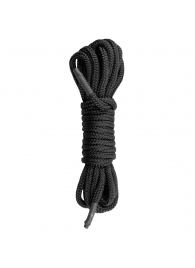 Черная веревка для бондажа Easytoys Bondage Rope - 5 м. - Easy toys - купить с доставкой в Таганроге