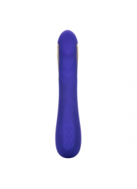 Фиолетовый вибратор с электростимуляцией Intimate E-Stimulator Petite Wand - 18,5 см. - California Exotic Novelties - купить с доставкой в Таганроге