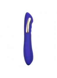 Фиолетовый вибратор с электростимуляцией Intimate E-Stimulator Petite Wand - 18,5 см. - California Exotic Novelties - купить с доставкой в Таганроге