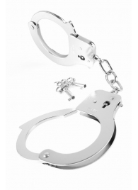 Металлические серебристые наручники Designer Metal Handcuffs - Pipedream - купить с доставкой в Таганроге