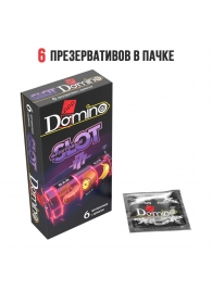 Ароматизированные презервативы DOMINO  Фруктовый слот  - 6 шт. - Domino - купить с доставкой в Таганроге