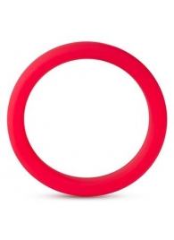 Красное эрекционное кольцо Silicone Go Pro Cock Ring - Blush Novelties - в Таганроге купить с доставкой