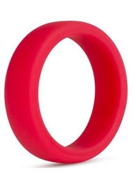 Красное эрекционное кольцо Silicone Go Pro Cock Ring - Blush Novelties - в Таганроге купить с доставкой