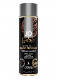 Лубрикант с ароматом шоколада JO GELATO DECADENT DOUBLE CHOCOLATE - 120 мл. - System JO - купить с доставкой в Таганроге