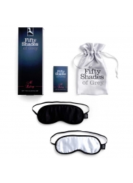 Набор из двух масок на глаза Soft Blindfold Twin Pack - Fifty Shades of Grey - купить с доставкой в Таганроге