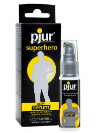 Сыворотка-пролонгатор pjur SUPERHERO Delay Serum - 20 мл. - Pjur - купить с доставкой в Таганроге