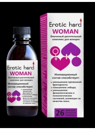 Женский биогенный концентрат для повышения либидо Erotic hard Woman - 250 мл. - Erotic Hard - купить с доставкой в Таганроге