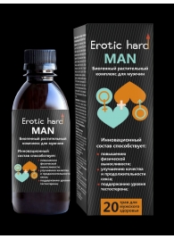 Мужской биогенный концентрат для усиления эрекции Erotic hard Man - 250 мл. - Erotic Hard - купить с доставкой в Таганроге