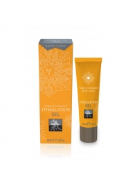 Возбуждающий интимный гель STIMULATION GEL Ginger   Cinnamon - 30 мл. - Shiatsu - купить с доставкой в Таганроге