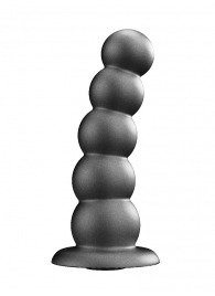 Черная насадка-плаг на харнесс PLATINUM 9 - 24 см. - LOVETOY (А-Полимер) - купить с доставкой в Таганроге