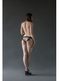 Черные трусики Better с анальной насадкой - 8 см. - Lola Games - купить с доставкой в Таганроге