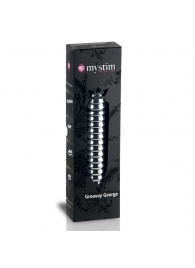 Рельефный фаллос для интенсивного электросекса Groovey George - 20 см. - MyStim - купить с доставкой в Таганроге