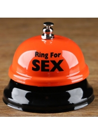 Настольный звонок RING FOR SEX - Сима-Ленд - купить с доставкой в Таганроге