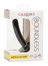 Черный анальный стимулятор Boundless 4.5” Slim Probe - 11,5 см. - California Exotic Novelties - купить с доставкой в Таганроге