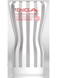 Мастурбатор TENGA Squeeze Tube Cup Soft - Tenga - в Таганроге купить с доставкой