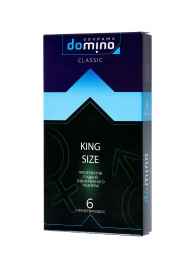 Презервативы увеличенного размера DOMINO Classic King size - 6 шт. - Domino - купить с доставкой в Таганроге