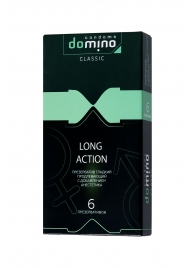 Презервативы с пролонгирующим эффектом DOMINO Classic Long action - 6 шт. - Domino - купить с доставкой в Таганроге