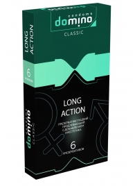 Презервативы с пролонгирующим эффектом DOMINO Classic Long action - 6 шт. - Domino - купить с доставкой в Таганроге