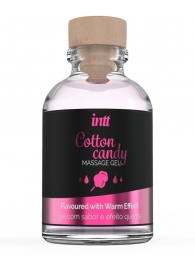 Массажный гель с согревающим эффектом Cotton Candy - 30 мл. - INTT - купить с доставкой в Таганроге