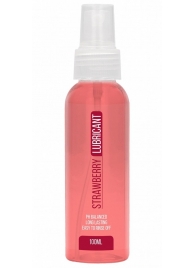 Лубрикант на водной основе с ароматом клубники Strawberry Lubricant - 100 мл. - Shots Media BV - купить с доставкой в Таганроге
