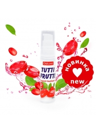 Гель-смазка Tutti-frutti со вкусом барбариса - 30 гр. - Биоритм - купить с доставкой в Таганроге