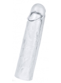Прозрачная насадка-удлинитель Flawless Clear Penis Sleeve Add 1 - 15,5 см. - Lovetoy - в Таганроге купить с доставкой