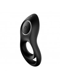 Черное эрекционное виброкольцо Legendary Duo - Satisfyer - в Таганроге купить с доставкой
