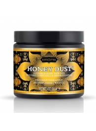 Пудра для тела Honey Dust Body Powder с ароматом кокоса и ананаса - 170 гр. - Kama Sutra - купить с доставкой в Таганроге