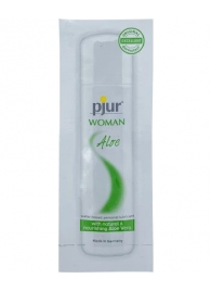 Лубрикант на водной основе pjur WOMAN Aloe - 2 мл. - Pjur - купить с доставкой в Таганроге