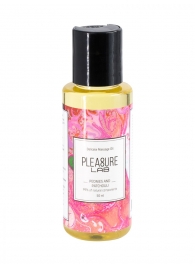 Массажное масло Pleasure Lab Delicate с ароматом пиона и пачули - 50 мл. - Pleasure Lab - купить с доставкой в Таганроге