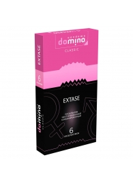 Презервативы с точками и рёбрышками DOMINO Classic Extase - 6 шт. - Domino - купить с доставкой в Таганроге