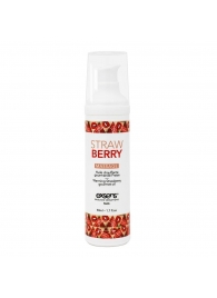Разогревающее массажное масло  с ароматом клубники Gourmet Strawberry - 50 мл. - Exsens - купить с доставкой в Таганроге
