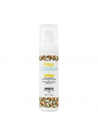 Разогревающее массажное масло с ароматом пина колада Gourmet Pina Colada - 50 мл. - Exsens - купить с доставкой в Таганроге