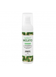 Разогревающее массажное масло с ароматом мохито Gourmet Mint Mojito - 50 мл. - Exsens - купить с доставкой в Таганроге