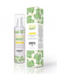 Разогревающее массажное масло Gourmet Spearmint Organic с органическими ингредиентами - 50 мл. - Exsens - купить с доставкой в Таганроге