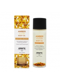 Органическое массажное масло AMBER JOJOBA - 100 мл. - Exsens - купить с доставкой в Таганроге