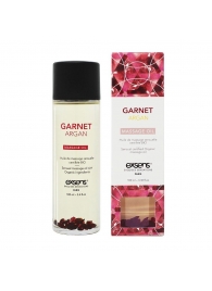 Органическое массажное масло GARNET ARGAN - 100 мл. - Exsens - купить с доставкой в Таганроге