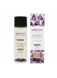 Органическое массажное масло AMETHYST SWEET ALMOND - 100 мл. - Exsens - купить с доставкой в Таганроге