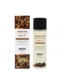 Органическое массажное масло TIGER EYE MACADAMIA - 100 мл. - Exsens - купить с доставкой в Таганроге