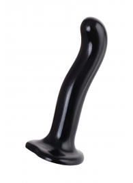Черный стимулятор для пар P G-Spot Dildo Size L - 19 см. - Strap-on-me - в Таганроге купить с доставкой