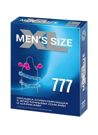 Стимулирующая насадка на пенис MEN SIZE 777 - Sitabella - в Таганроге купить с доставкой