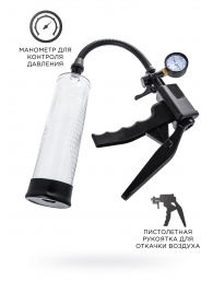 Прозрачная механическая помпа для пениса Viggo - Sexus - в Таганроге купить с доставкой