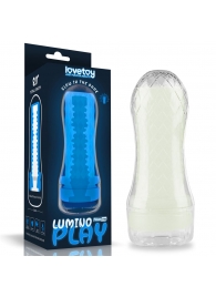 Светящийся в темноте мастурбатор Lumino Play Masturbator Ribbed - Lovetoy - в Таганроге купить с доставкой