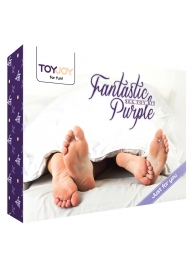 Эротический набор FANTASTIC PURPLE SEX TOY KIT - Toy Joy - купить с доставкой в Таганроге
