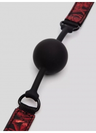 Кляп-шар на двусторонних ремешках Reversible Silicone Ball Gag - Fifty Shades of Grey - купить с доставкой в Таганроге