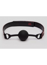 Кляп-шар на двусторонних ремешках Reversible Silicone Ball Gag - Fifty Shades of Grey - купить с доставкой в Таганроге