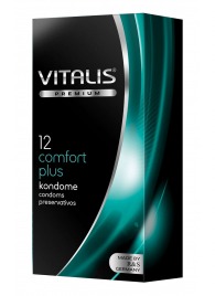 Контурные презервативы VITALIS PREMIUM comfort plus - 12 шт. - Vitalis - купить с доставкой в Таганроге